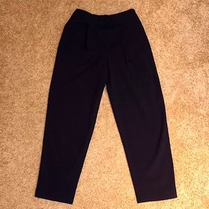 GAP 90’s Y2K pull on black straight leg pleaded trouser pants